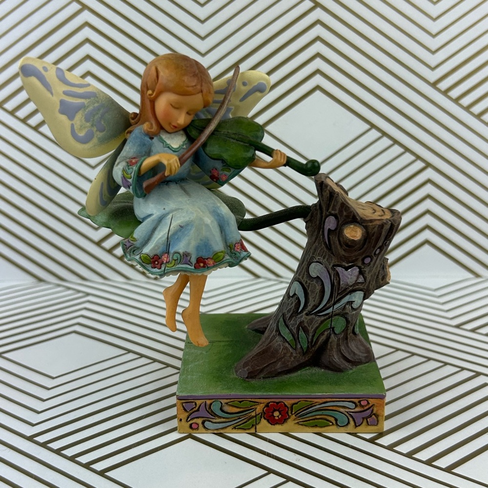 Jim Shore Heartwood Creek "Harmony Fairy" 2009 Figurine 4014983